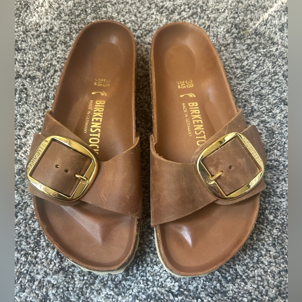 Birkenstock Madrid Big Buckle size 38 (7-71/2)